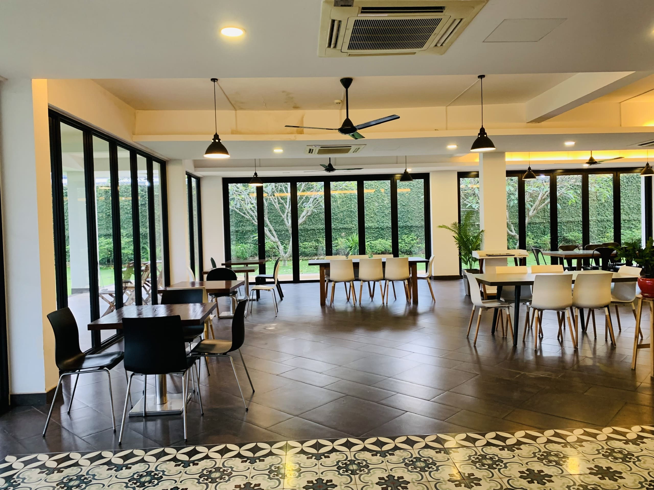 Dining area for experts at JSC