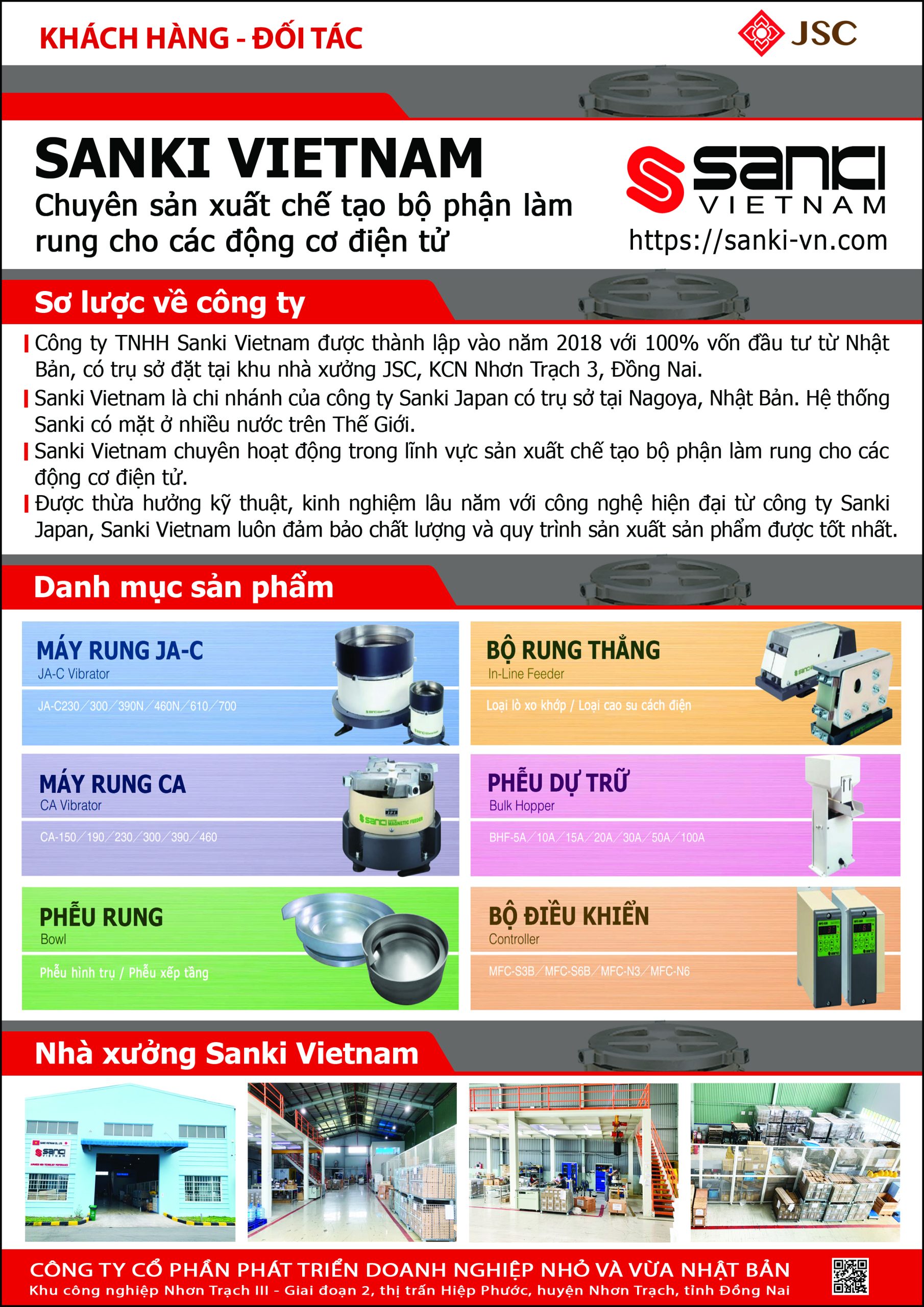 Giới thiệu công ty Sanki Việt Nam