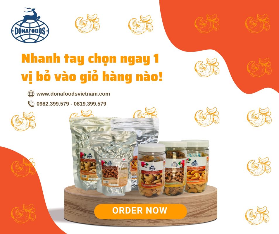 Hạt điều Donafoods