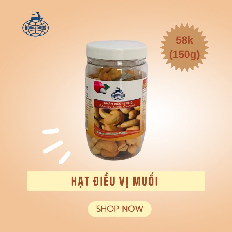 Hạt điều ăn liền