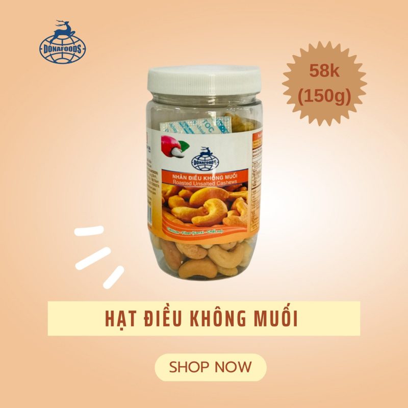 Hạt điều ăn liền