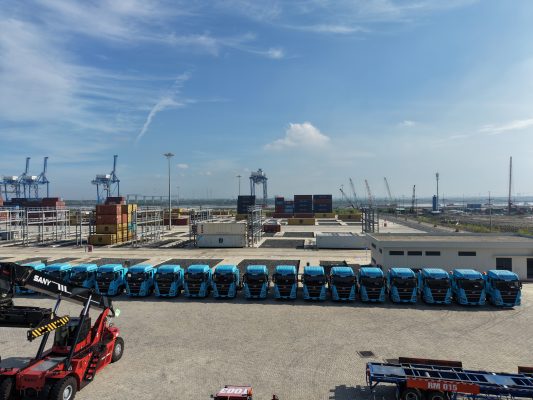 Cảng Phước An Tiên Phong Ứng Dụng Xe Tải Điện